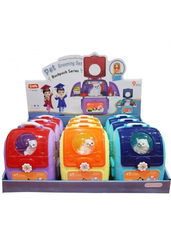 Ctoy Oyuncak Evcil Hayvan Taşıma Çantası 9Lu Stant CTOY-8866A