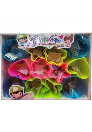 Ctoy Oyuncak Geometrik Şekilli Renkli Stres Yayı CTOY-A7012-2