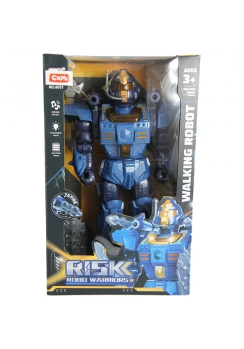 Ctoy Oyuncak Işıklı Sesli Ok Atan Ve 360 Derece Dönen Robot CTOY-6051