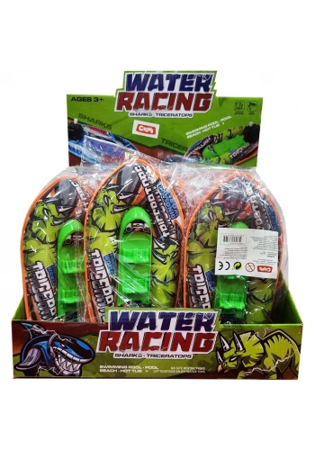 Ctoy Oyuncak Kurmalı Yüzme Teknesi 12 Li Stant CTOY-833-8