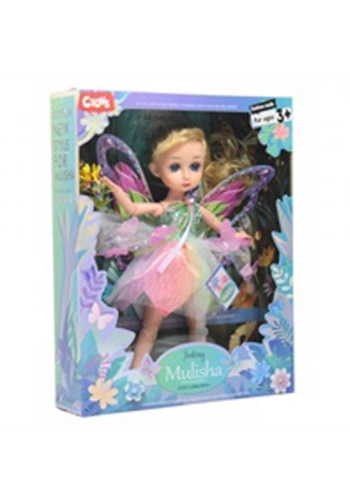 Ctoy Oyuncak Mulisha Çiçek Aksesuarlı Bebek 12 Inch