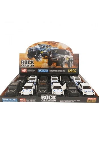 Ctoy Oyuncak Polis Araba Sürtmeli Pikap CTOY-2107