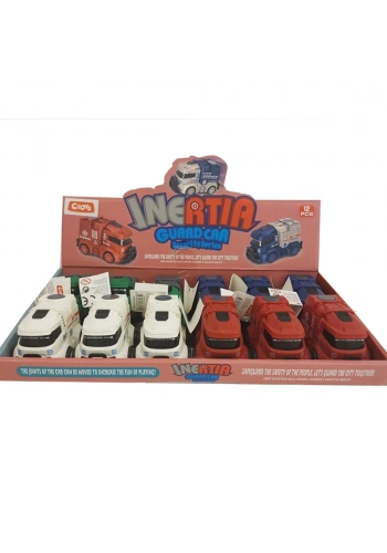 Ctoy Oyuncak Sürtmeli Mini Kamyonlar CTOY-SY713-15B