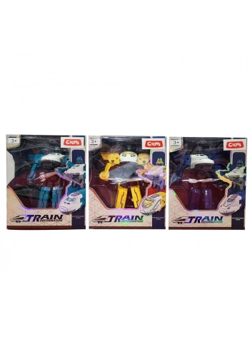 Ctoy Oyuncak TrenE Dönüşebilen Robot 3 Ass. CTOY-FB141
