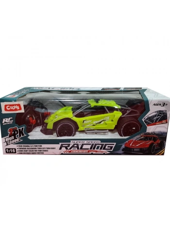 Ctoy Oyuncak Uzaktan Kumandalı Pilli Yarış Araba 1:17 CTOY-797-36