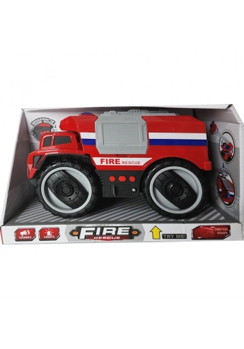 Ctoy Oyuncak Işıklı Ve Sesli İtfaiye Kamyonu 