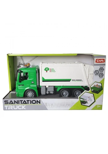 Ctoy Oyuncak Işıklı Sesli Çöp Kamyonu CTOY-PY8920A