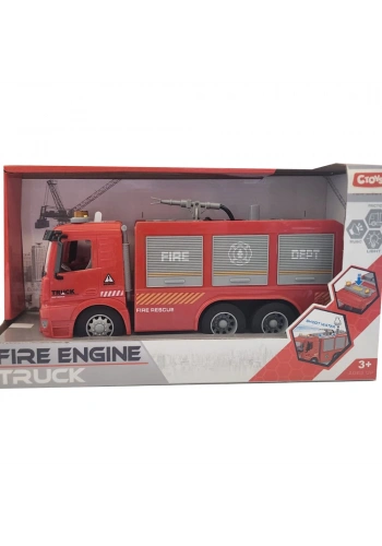 Ctoy Oyuncak Işıklı Ve Sürtmeli İtfaiye Aracı CTOY-PY8931A