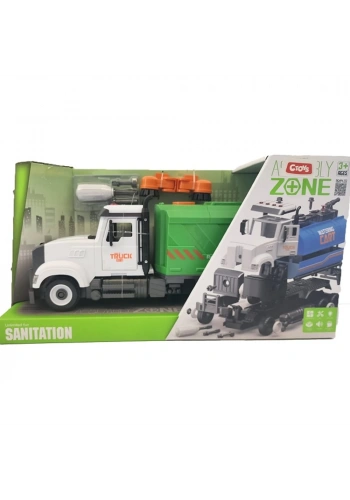 Ctoy Oyuncak Sök Tak Temizlik Kamyonu 