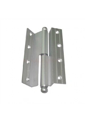 Cumbalı Menteşe Alüminyum Naturel Sağ 12 Cm