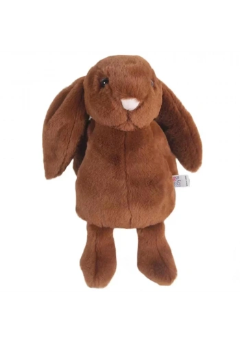 Dada Peluş Oyuncak Uyku Arkadaşı Tavşan Koyu Kahve 34 Cm