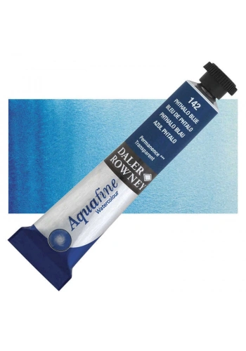 Daler Rowney Aquafine Tüp Sulu Boya 8 ml. 142 PHTHALO BLUE