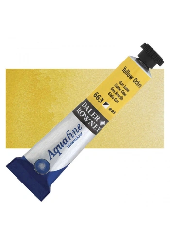 Daler Rowney Aquafine Tüp Sulu Boya 8 ml. 663 YELLOW OCHRE