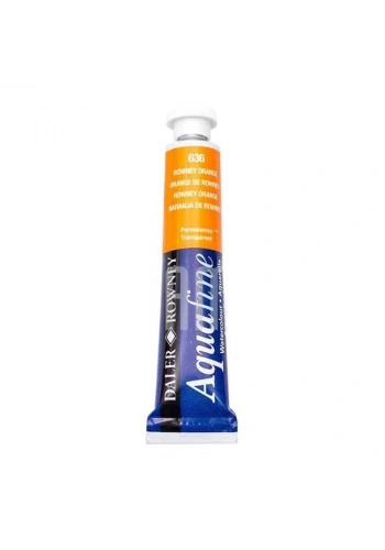 Daler Rowney Aquafine Tüp Sulu Boya 8 ml. 636 ROWNEY ORANGE