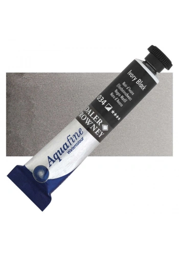 Daler Rowney Aquafine Tüp Sulu Boya 8 ml. 034 IVORY BLACK