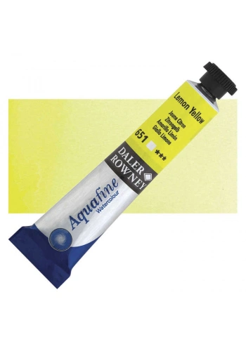 Daler Rowney Aquafine Tüp Sulu Boya 8 ml. 651 LEMON YELLOW