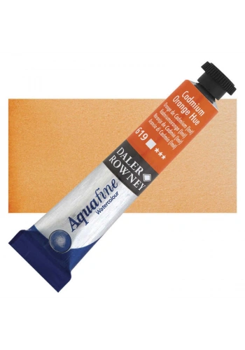 Daler Rowney Aquafine Tüp Sulu boya 8 ml. 619 CADMIUM ORANGE HUE