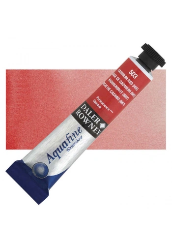 Daler Rowney Aquafine Tüp Sulu Boya 8 ml. 503 CADMIUM RED HUE