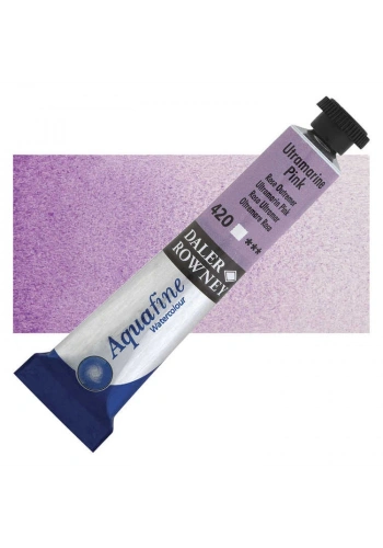 Daler Rowney Aquafine Tüp Sulu Boya 8 ml. 420 ULTRAMARINE PINK