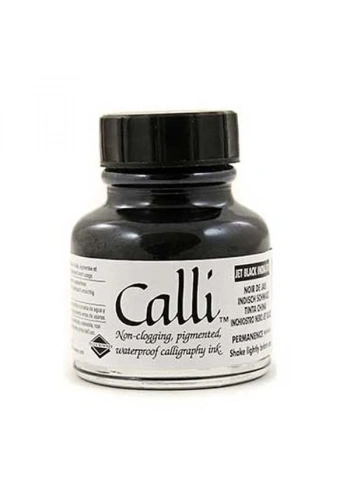 Daler Rowney Calli Kaligrafi Mürekkebi 010 29,5ml Black İndia
