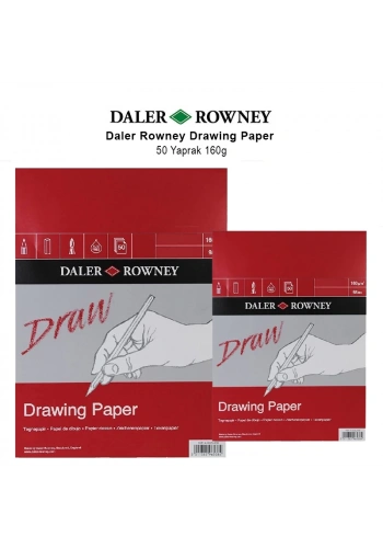 Daler Rowney Drawing Paper 50 Yaprak 160g
