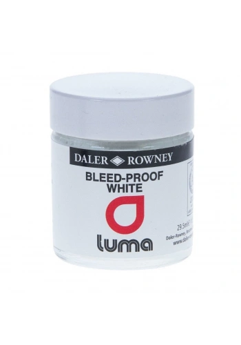Daler Rowney Luma Bleed Proof Kaligrafi Mürekkebi 29.5ml White Beyaz