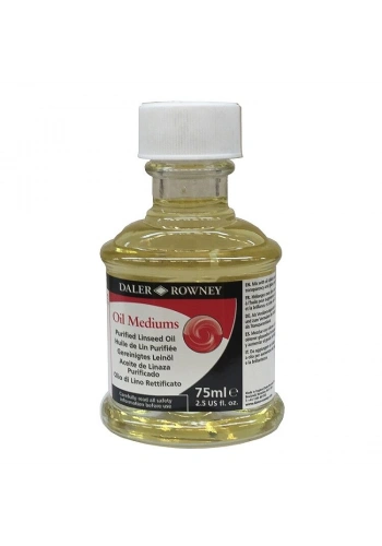 Daler Rowney Purified Linseed Oil Saf Keten Yağı 75 ml.