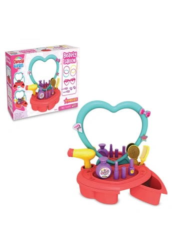 Dede Oyuncak Candy & Ken Güzellik Salonu 16 Parça 03468