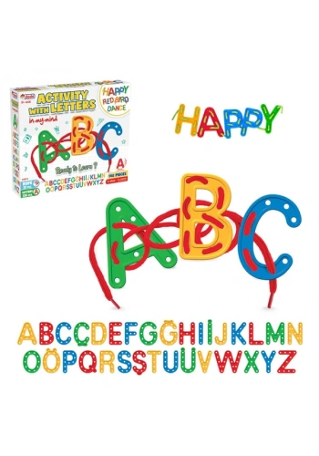 Dede Oyuncak Harflerle Aktivite 03673