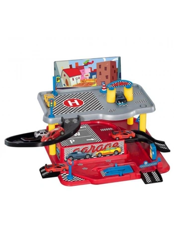 Dede Oyuncak İki Katlı Garaj Oyun Seti 03067