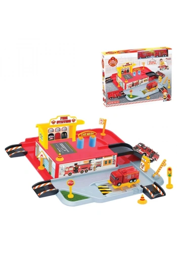 Dede Oyuncak İtfaiye Garaj Seti 03343
