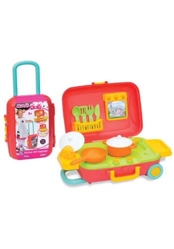Dede Oyuncak Minnie Mouse Mutfak Set Bavulum 03479