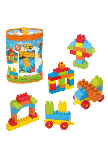 Dede Oyuncak Multı Blocks 92 Parça 01254