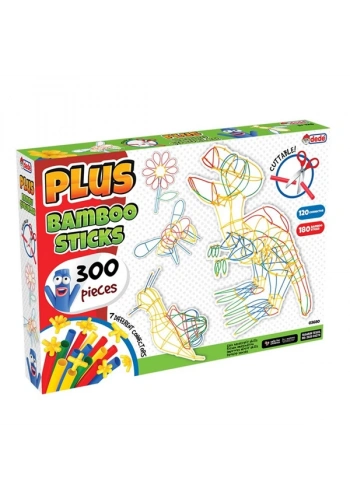 Dede Oyuncak Plus Bambu Çubuklar 300 Parça 03680