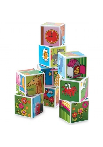 Dede Oyuncak Resimli Küpler Dokuzlu 02034