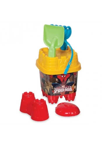 Dede Oyuncak Spiderman Küçük Kale Kova Set 01570