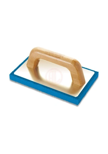 Dekor Hassan Kauçuklu Mala Küçük Gözenekli Ahşap Saplı 22 Cm