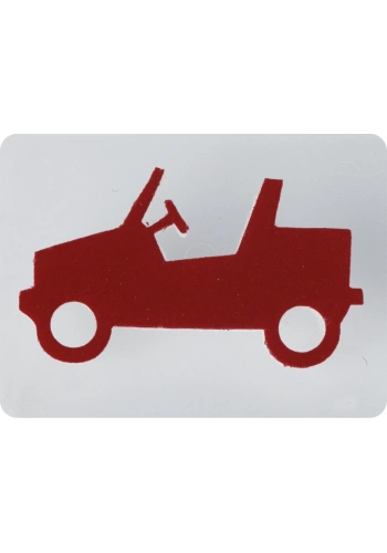 Dekor Rulo ARABA BASKISI 9X7 CM