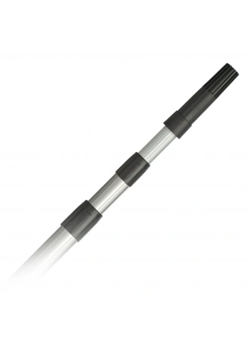 Dekor Rulo Ayarlı Hafif Alüminyum Sırık 3 Kademe 4 Mt