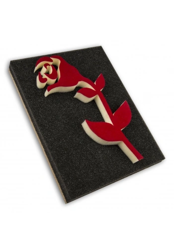 Dekor Rulo Büyük Gül Baskısı 15x20 Cm