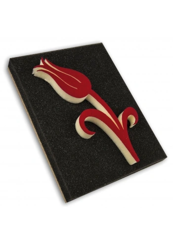 Dekor Rulo Büyük Lale Baskısı 15x20 Cm