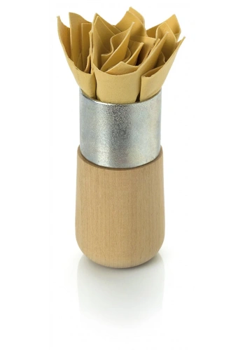 Dekor Rulo Deri Gül Efekt Damgası 15 Cm