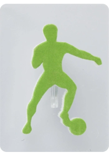 Dekor Rulo FUTBOLCU BASKISI 9X7 CM