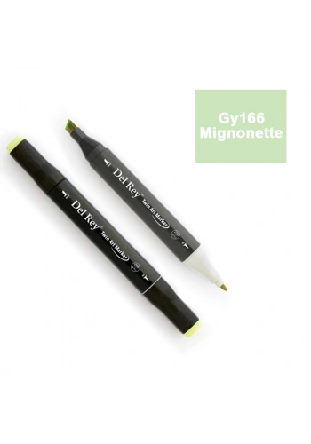 DEL REY TWIN MARKER GY166 MİGNONETTE ÇİFT UÇLU GRAFİK KALEMİ MN-DR166