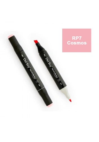 DEL REY TWIN MARKER RP7 COSMOS ÇİFT UÇLU GRAFİK KALEMİ MN-DR007