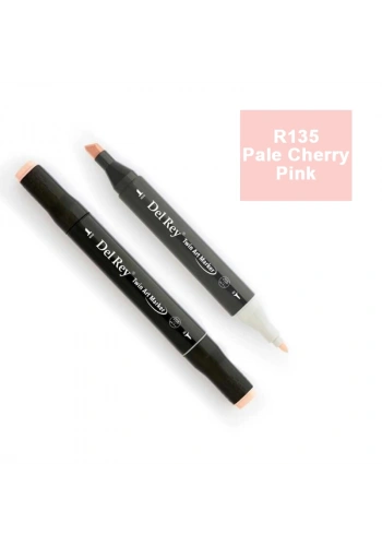 DEL REY TWIN MARKER YR133 BABY SKIN PİNK ÇİFT UÇLU GRAFİK KALEMİ MN-DR133