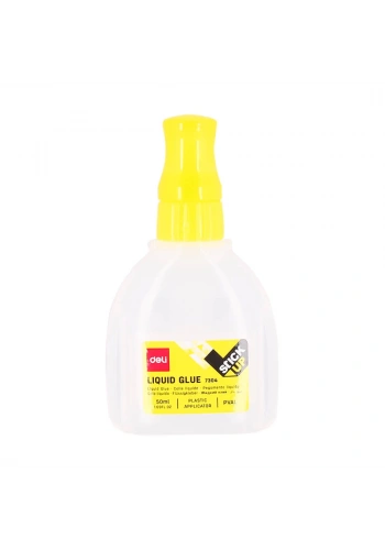Deli Sıvı Yapıştırıcı Şeffaf 50 ml 7304