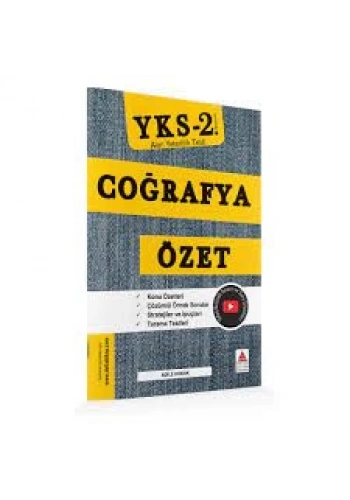 Delta AYT Coğrafya Özet 2019