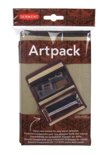 Derwent Artpack Çok Cepli Kalem Çantası