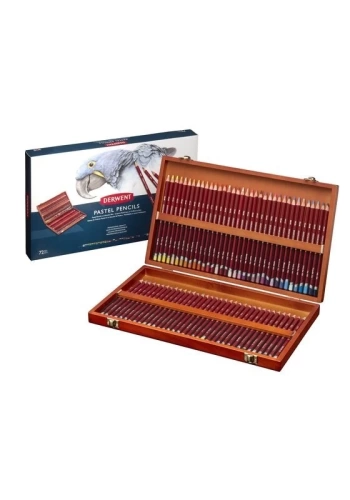 Derwent Pastel Pencil 72li Ahşap Kutu